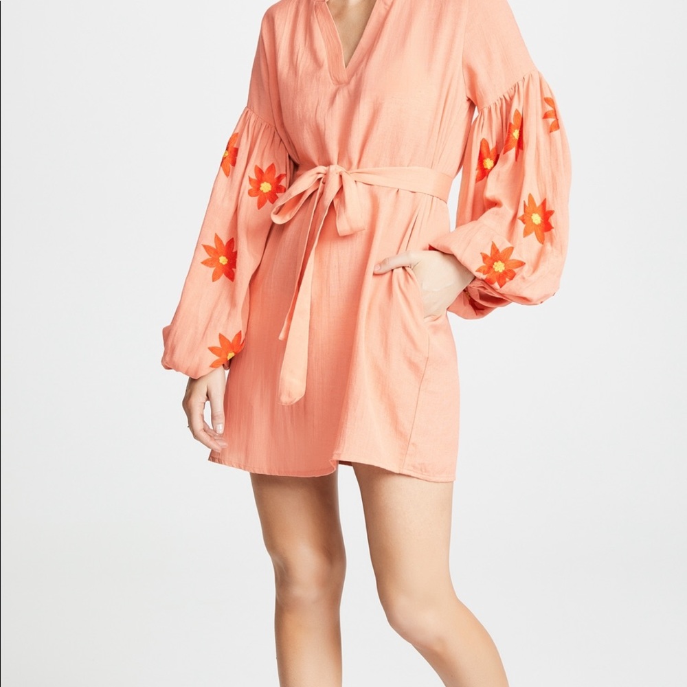 Orange sundress